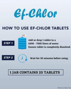 How to Use NaDCC Tablets Ef-Chlor 40gm - How Water Tank Treatment Tablets Work